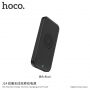 HOCO elegáns power bank 10000mAh vezeték nélküli töltővel Apple iPhone - fekete