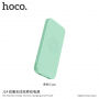 HOCO elegáns power bank 10000mAh vezeték nélküli töltővel Apple iPhone - mentazöld
