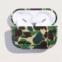 Tartós terepmintás porálló tok - AirPods Pro - zöld