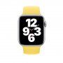Szilikon körpánt - szíj csat nélkül - Apple Watch Ultra 49mm / 46mm / 45mm / 44mm / 42mm - S - sárga