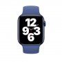 Szilikon körpánt - szíj csat nélkül - Apple Watch Ultra 49mm / 46mm / 45mm / 44mm / 42mm - S - kék