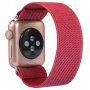 Nylon kökpánt - szíj csat nélkül - Apple Watch Ultra 49mm / 46mm / 45mm / 44mm / 42mm - dinnye piros
