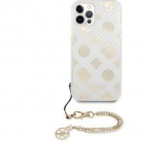Guess Chain Peony tok - iPhone 12 Pro Max - arany