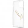 Guess Vintage Script Gold Logo tok - iPhone 12 Pro Max - arany