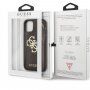 Guess Big 4G Full Glitter tok - iPhone 12 Pro Max - fekete