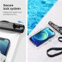Spigen A601 vízálló borító - iPhone - 2 db - átlátszó