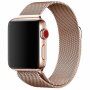 Fém szíj milánói húzza - Apple Watch 42mm / 41mm / 40mm / 38mm - rózsaszín-arany