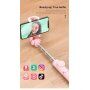 Baseus Lovely Bluetooth szelfi bot tripod állvánnyal - iPhone - fekete
