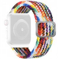 Fonott körpánt - Apple Watch 42mm / 41mm / 40mm / 38mm - szivárvány