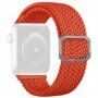 Fonott körpánt - Apple Watch 42mm / 41mm / 40mm / 38mm - sötét narancssárga