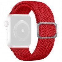Fonott körpánt - Apple Watch 42mm / 41mm / 40mm / 38mm - piros