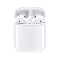 i18 TWS vezeték nélküli fülhallgató töltő borítóval Apple eszközökhöz - fehér