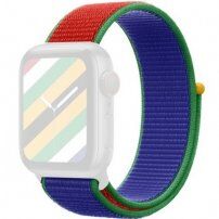 Nylon tépőzáras szíj - Apple Watch 42mm / 41mm / 40mm / 38mm - Dél-afrikai Köztársaság
