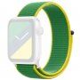 Nylon tépőzáras szíj - Apple Watch 42mm / 41mm / 40mm / 38mm - Brazília