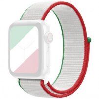 Nylon tépőzáras szíj - Apple Watch 42mm / 41mm / 40mm / 38mm - Mexikó