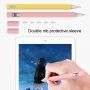 Háromszög alakú szilikon borítás - Apple Pencil 1. generáció - kék