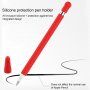 Szilikon védőtok - Apple Pencil 1. generáció - barna
