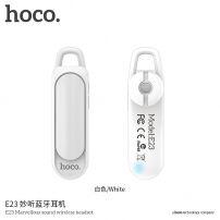 HOCO vezeték nélküli fülhallgató mikrofonnal Apple iPhone - fehér