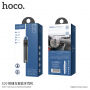 HOCO vezeték nélküli fülhallgató tartóval szellőző rácsra Apple iPhone - sötétszürke