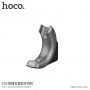 HOCO vezeték nélküli fülhallgató tartóval szellőző rácsra Apple iPhone - sötétszürke