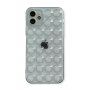 Védőtok buborékokkal - iPhone 11 - szürke