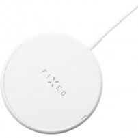 FIXED MagPad vezeték nélküli töltő MagSafe 15W támogatással mert iPhone - fehér