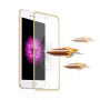 Extra ellenálló edzett üveg (Tempered Glass) - első részre - Apple iPhone 6 / 6S - arany vékony keret