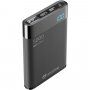 Cellularline FreePower Manta HD külső akkumulátor / powerbank USB-C / USB portokkal - 5 000 mAh - fekete