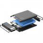 Cellularline FreePower Manta HD külső akkumulátor / powerbank USB-C / USB portokkal - 5 000 mAh - fekete