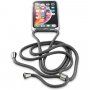Cellularline Neck-Case tok zsinórral - iPhone X / XS - fekete