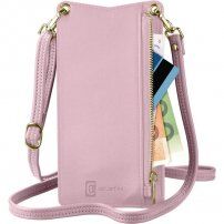 Cellularline Mini Bag nyakba akasztható tok - iPhone - rózsaszín