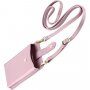 Cellularline Mini Bag nyakba akasztható tok - iPhone - rózsaszín
