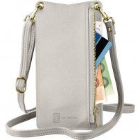 Cellularline Mini Bag nyakba akasztható tok - iPhone - ezüst