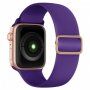Szilikon szíj csúsztatható csattal - Apple Watch 42mm / 41mm / 40mm / 38mm - lila