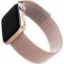 FIXED Nylon Strap nylon szíj - Apple Watch 42mm / 41mm / 40mm / 38mm - rózsaszín-arany