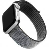 FIXED Nylon Strap nylon szíj - Apple Watch 42mm / 41mm / 40mm / 38mm - szürke