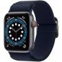 Spigen Lite Fit nylon szíj - Apple Watch Ultra 49mm / 46mm / 45mm / 44mm / 42mm - tengerészkék