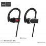 HOCO sportos vezeték nélküli Bluetooth fülhallgatók Apple iPhone - fekete