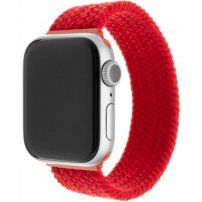 FIXED nylon körpánt - Apple Watch Ultra 49mm / 46mm / 45mm / 44mm / 42mm - XL - piros
