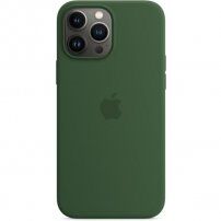 Eredeti Apple szilikon tok MagSafe -vel - iPhone 13 Pro Max - lóhere zöld