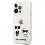 Karl Lagerfeld Ikonik tok - iPhone 13 Pro Max - átlátszó