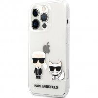 Karl Lagerfeld Ikonik tok - iPhone 13 Pro Max - átlátszó