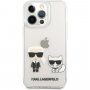 Karl Lagerfeld Ikonik tok - iPhone 13 Pro Max - átlátszó