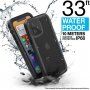 Catalyst Total Protection vízálló tok - iPhone 12 - fekete