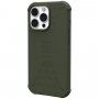 UAG Standard Issue tartós szilikon tok - iPhone 13 Pro - olívazöld