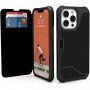 UAG Metropolis tartós flip cover borító - iPhone 13 Pro Max - kevlár fekete