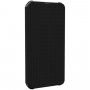 UAG Metropolis tartós flip cover borító - iPhone 13 Pro Max - kevlár fekete
