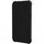 UAG Metropolis tartós flip cover borító - iPhone 13 Pro Max - kevlár fekete