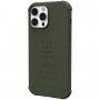 UAG Standard Issue tartós szilikon tok - iPhone 13 Pro Max - olívazöld