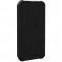 UAG Metropolis tartós flip cover borító - iPhone 13 - kevlár fekete
